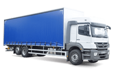 Car Hire Dartmouth - 26 Tonne Curtain Side Truck - Truck hire Dartmouth