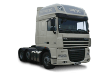 Car Hire Dartmouth - 44 Tonne Sleeper Truck - Truck hire Dartmouth