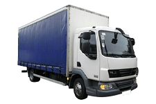Car Hire Dartmouth - 7.5 Tonne Curtain Side Truck - Truck hire Dartmouth